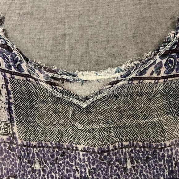 FREE PEOPLE, Summer Mesh Top Or Beach Cover, Off White, Loose Fitting, Size S - Picture 6 of 9